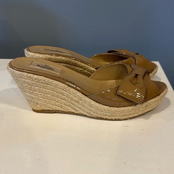Valentino Garavani Patent Leather Espadrilles Size 41 US 9.5 - Picture 13 of 14